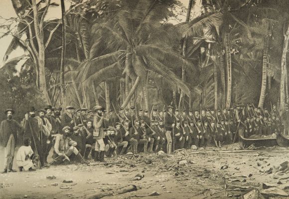 Commander Selfridge on his Reconnaissance into the Interior of Darien