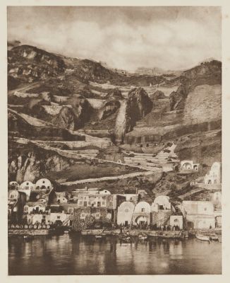 Landungsplatz von Santorin