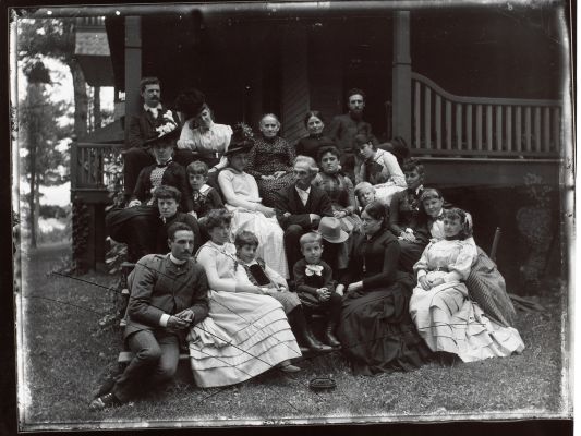 Stieglitz Family at Oaklawn, Lake George