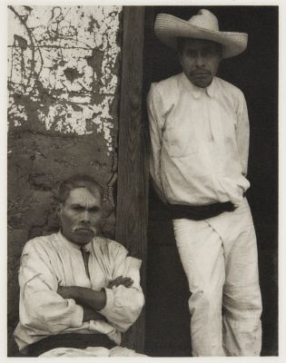 Portrait of Two Men, Mexico