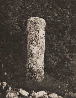 Fig. 10 Römischer Meilenstein Nr. 23 am Wege nach Mlinište