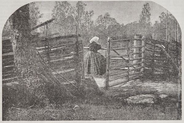Landskapsskizz af P. Eskilsson, fotografi-etsning af C. G. V. Carleman