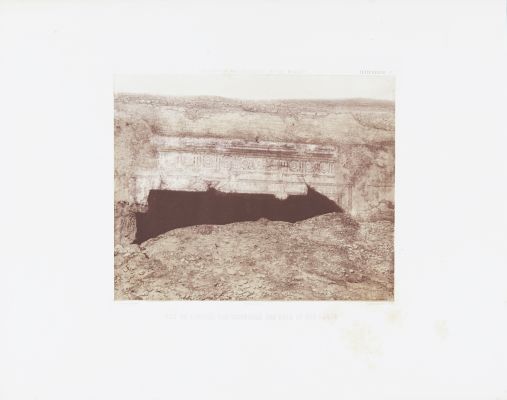 Jerusalem pl. 7  Vue de L’entrée des Tombeaux des Rois et des Juges