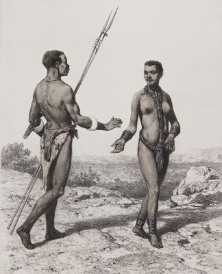 Pl. 25 Nègre et Négresse du Bertha