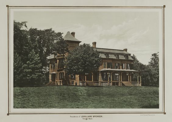 Residence of Lorillard Spencer.