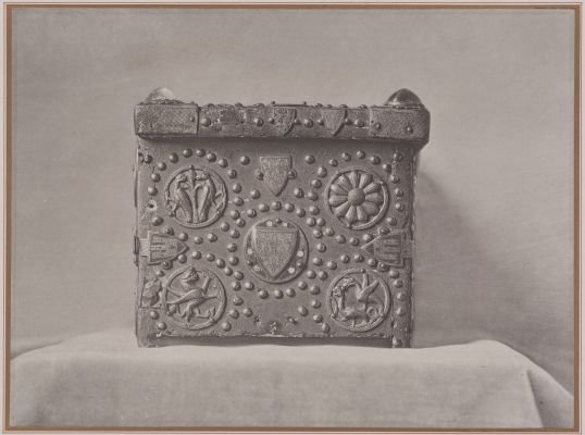 Cassette de Saint Louis (1226-1270), face latérale de gauche