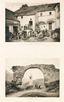 Diptych: Das alle Binderhaus in Perchtoldsdorf & Das rothe Thor in Spitz