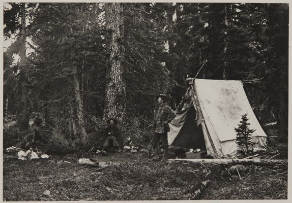 Camp at Little Fork Pass