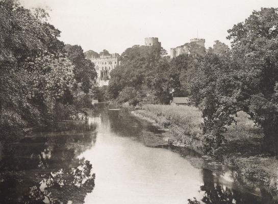Warwick Castle From the Brook