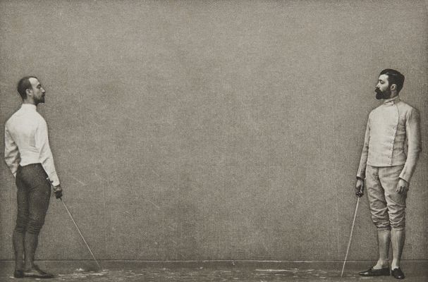 The Salute; Taking position