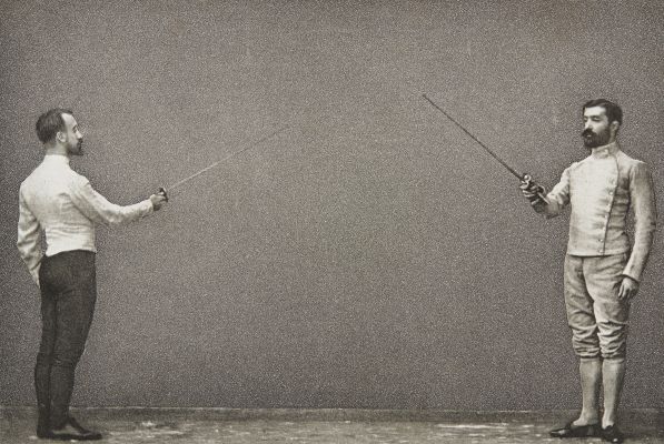 The Salute. Recognition to the left.