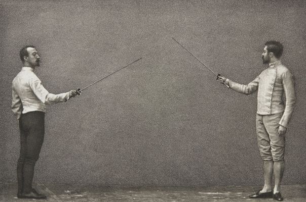 The Salute. Recognition to the right.