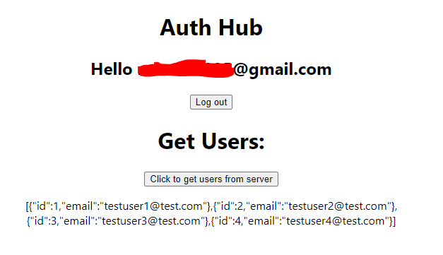get users logged in