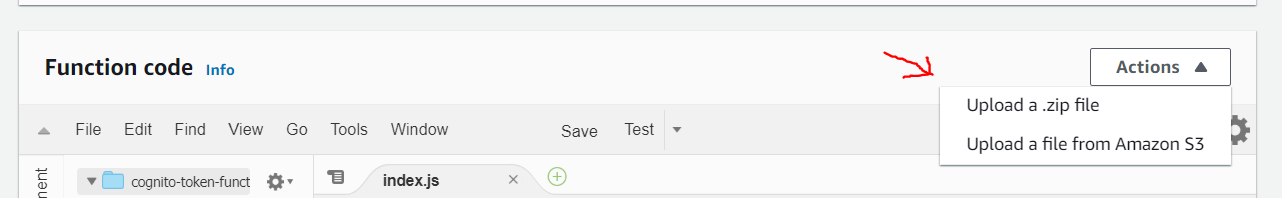 upload zip function
