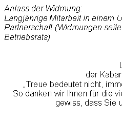 Nach dem Download entsteht so in kürzester Zeit Ihre individuelle Widmung.