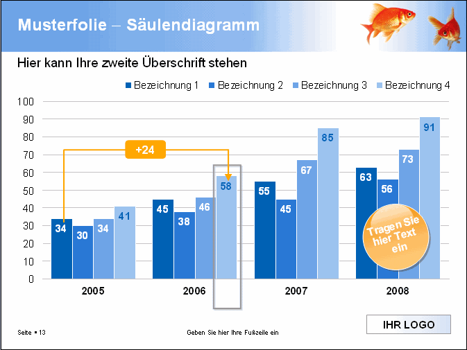 Diese Powerpoint-Präsentation besteht aus einer hellen und einer dunklen Variante. Die dunkle Variante eignet sich sehr gut für die Präsentation auf Bildschirmen und über einen Beamer.