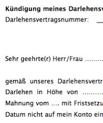 Verletzt der Darlehensgeber seine Pflicht, indem er mit der Auszahlung des Darlehens in Verzug gerät, kann der Darlehensnehmer von seinem vertraglichen oder gesetzlichen Rechten Gebrauch machen und den Vertrag kündigen.