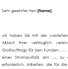 Eine Verweigerung der Durchführung von Notfallarbeiten kann zu Schäden oder dem Scheitern von Projekten führen. Die Verweigerung der Ausführung notwendiger Arbeiten kann zu einer Abmahnung führen.