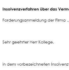 Die Vorlage enthält die notwendigen Unterlagen um Forderungen aus Verkäufen, einschließlich der damit verbundenen Zinsen, einzufordern.