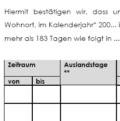 Diese Bestätigung kann bei Ihrem Finanzamt eingereicht werden, um entsprechende Vergünstigungen geltend machen zu können. 