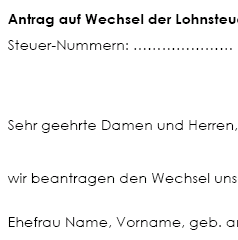 Durch den Wechsel der Steuerklassen ist eine unmittelbare Nettolohnsteigerung möglich.