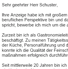 Auf Basis dieser Bewerbungsmuster, können Sie einfach und professionell, Ihre individuellen Bewerbungsunterlagen bezogen auf Ihre persönliche Situation erstellen.