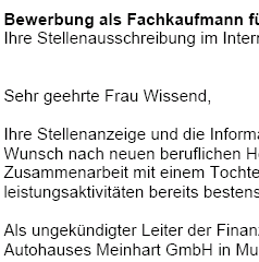 Sofort einsetzbare Bewerbungsvorlagen für Ihre Bewerbung als Fachkauffrau/-mann für Geschäftsführung und Finanzbuchführung mit Berufserfahrung (ungekündigt) zum Download.