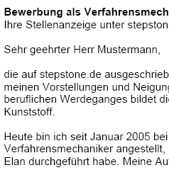 Von Personalprofis erstellte Vorlagen für Ihre Bewerbung als 