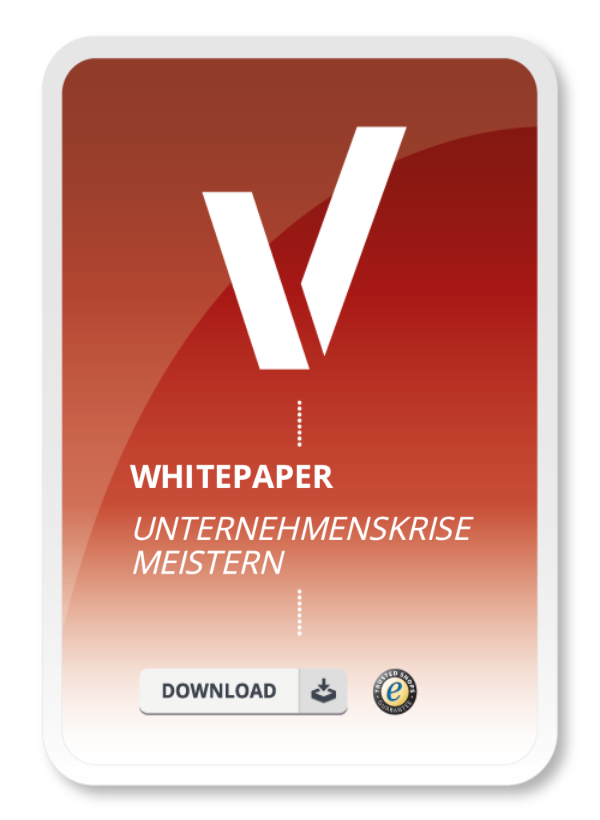 Produktbild für das Whitepaper zur Bewältigung einer Unternehmenskrise