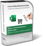 Preiskalkulation im Handel als Excel-Vorlage