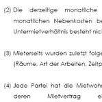 Mit diesem Wohnungstauschvertrag vereinbaren zwei Mietparteien den Tausch einer Wohnung untereinander.