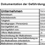 Die Gefährdungsbeurteilung ist ein Prozess zur Beurteilung von Gefährdungen, der ein Ermitteln und Bewerten der Gefährdung umfasst. 