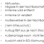 Mit dem Download dieser Tabelle steht Ihnen eine übersichtliche, sehr umfangreiche Auflistung der bis dato ausgeurteilten Minderungen, die aufgrund eines festgestellten Mangels der Mietsache vorgenommen wurden, zur Verfügung.