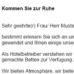 Sie benötigen eine Anregung, Idee oder einfach nur passende Worte für einen Follow-Up Werbebrief, um einen erneuten Kontakt herzustellen?