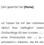 Eine Verweigerung der Durchführung von Notfallarbeiten kann zu Schäden oder dem Scheitern von Projekten führen. Die Verweigerung der Ausführung notwendiger Arbeiten kann zu einer Abmahnung führen.