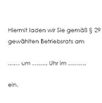 Die Einladung des Wahlvorstandes zur konstituierunden Sitzung muss innerhalb einer Woche nach dem Wahltag erfolgen.