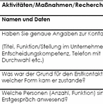 Die Checkliste ist eine wirkungsvolle Arbeitsunterlage, um die zentralen Punkte Ihrer Gesprächsvorbereitung Schritt für Schritt abzuarbeiten.