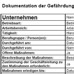 Auf Basis dieser Gefährdungsbeurteilung können Sie einfach und schnell Belastungen bei Handreinigungsarbeiten systematisch erfassen und erforderliche Maßnahmen dokumentieren.