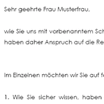 Neben dem Informationsschreiben bittet der Arbeitgeber um die Mitarbeit der schwangeren Angestellten in Bezug auf ihre Stelle.