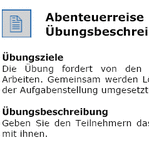 Die Übungen fordern von den Teilnehmern kooperatives, zielorientiertes Arbeiten. 