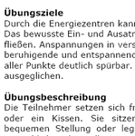 Nach dem Download dieser Vorlage stehen Ihnen verschiedene Übungen zur Durchführung eines Antistresstrainings zur Verfügung.