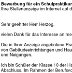 Auf Basis dieser Musterbewerbung, können Sie einfach und professionell, Ihre individuellen Bewerbungsunterlagen erstellen.