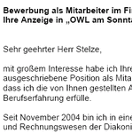 Erstklassige Bewerbungsvorlagen für Ihre Bewerbung als Fachkauffrau/-mann für innerbetriebliches Rechnungswesen mit Berufserfahrung (ungekündigt) sofort zum Download.