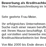 Von Personalprofis erstellte Vorlagen für Ihre Bewerbung als 