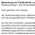 Von Personalprofis erstellte Vorlagen für Ihre Bewerbung als 