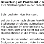 Für Ihre Bewerbung als Trainee/Praktikant für eine Stelle als Gastronomiebetriebswirt/in, erhalten Sie erstklassige Bewerbungsvorlagen, von Personalprofis erstellt.