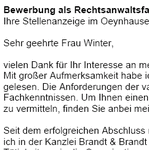 Von Personalprofis erstellte Vorlagen für Ihre Bewerbung als 