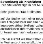 Von Personalprofis erstellte Vorlagen für Ihre Bewerbung als 