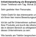 Sofort einsetzbare Bewerbungsmuster für Ihre Bewerbung als 