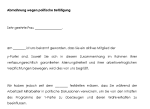 Verletzt der Arbeitnehmer seine arbeitsvertraglichen Pflichen aufgrund von politischer Betätigung, kann er mithilfe dieser Vorlage abgemahnt werden.